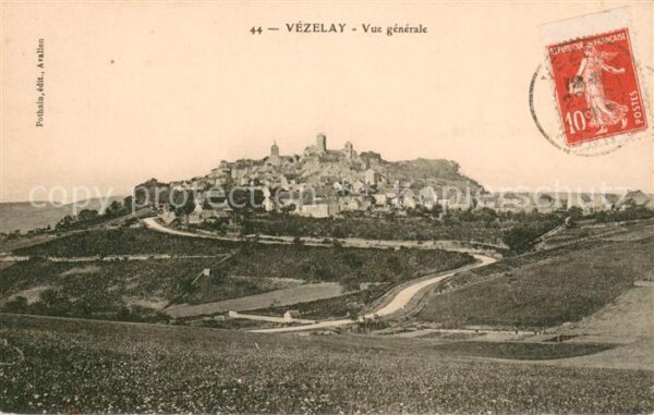 Vezelay Vue generale