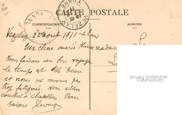 Vezelay Vue generale – Bild 2