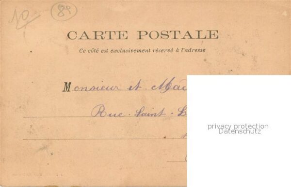 Chastellux-sur-Cure Le Manoir vu de face – Bild 2