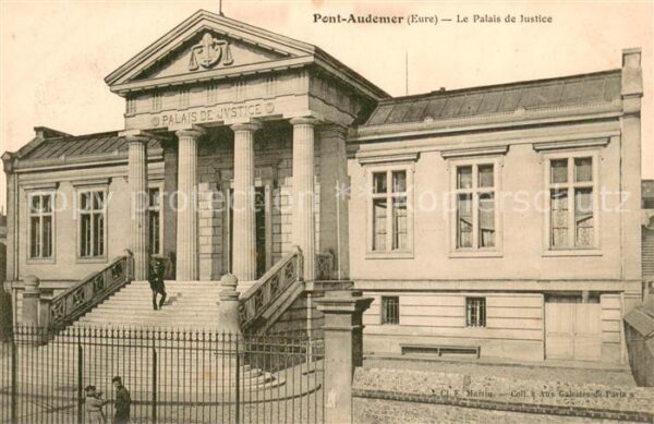 Pont-Audemer Le Palais de Justice