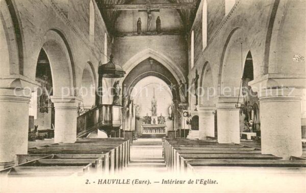 Hauville Interieur de l'Eglise