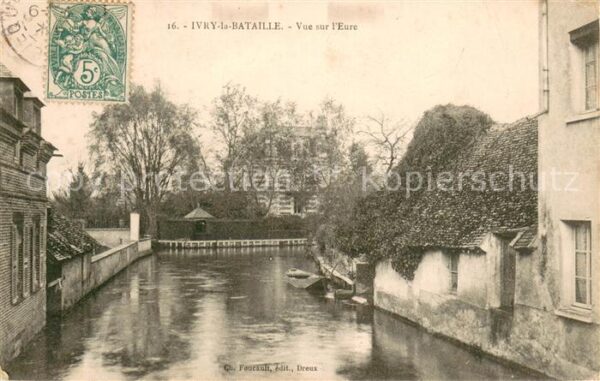 Ivry-la-Bataille Vue sur l'Eure
