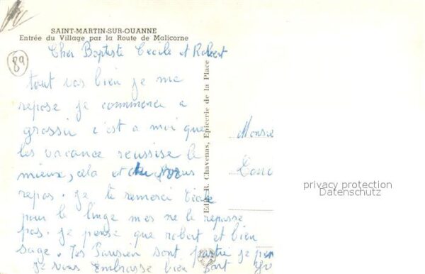 Saint-Martin-sur-Ouanne Entree du Village par la Route de Malic – Bild 2