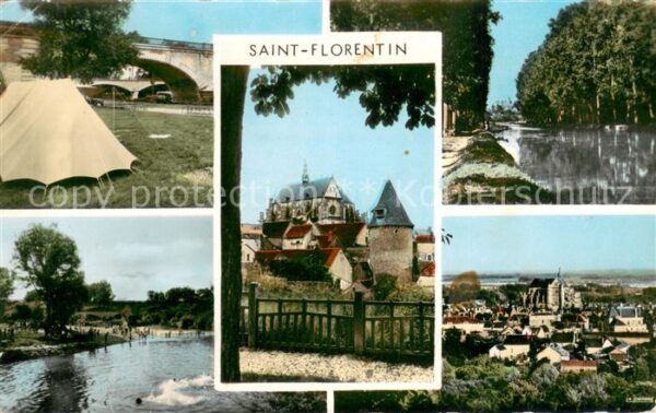 Saint-Florentin 89 Divers aspects de St Florentin