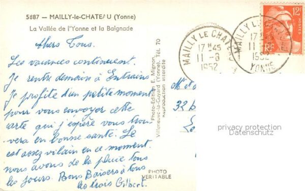 Mailly-le-Chateau La Vallee de l’Yonne et la Baignade – Bild 2