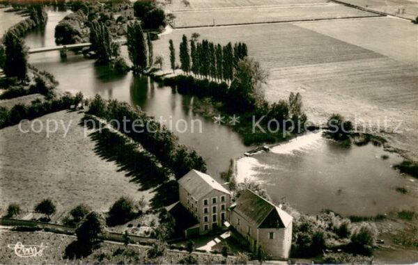 Yzeures-sur-Creuse Moulin de St Maurice Vue aerienne