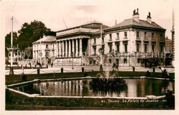 Tours Indre-et-Loire Le Palais de Justice