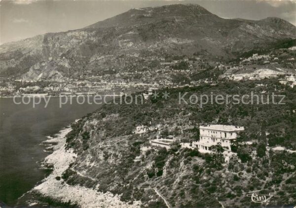 Roquebrune-Cap-Martin Vue aerienne a la Pointe du Cap La Vill