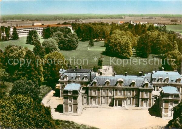 Neufmoutiers-en-Brie Le Chateau Vue aerienne