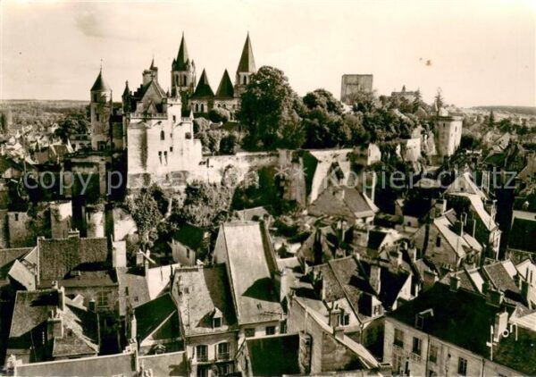 Loches Indre et Loire Vue generale de l’Enceinte du Chateau L