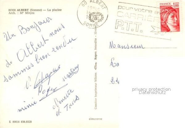 Albert Somme La piscine – Bild 2