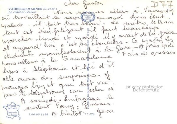 Vaires-sur-Marne Le canal et l'ecluse – Bild 2