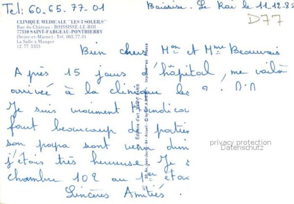 Saint-Fargeau-Ponthierry Clinique Medicale Les 3 Soleils La Sall – Bild 2