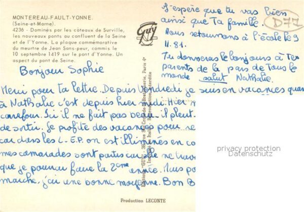 Montereau-Fault-Yonne Domines par les coteaux de Surville les – Bild 2