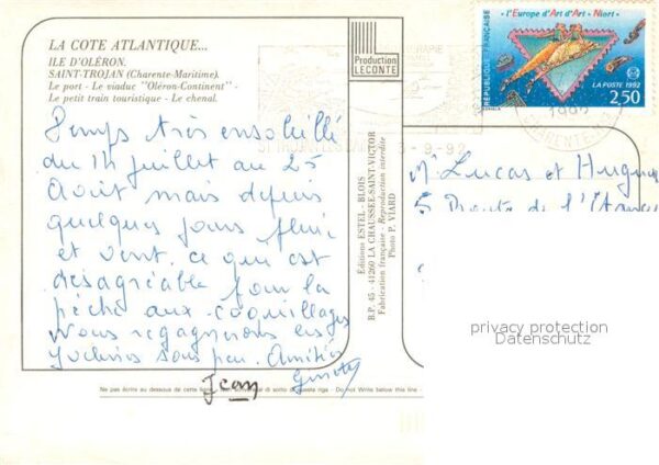 Saint-Trojan Le port Le viaduc Oleron Continent Le p – Bild 2
