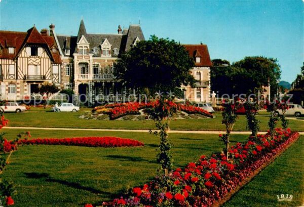 Cabourg Le Jardin du Casino et les Villas