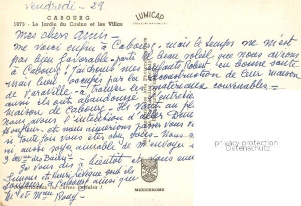 Cabourg Le Jardin du Casino et les Villas – Bild 2