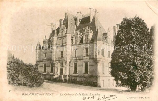 Bagnoles-de-l Orne Chateau de la Roche Bagnoles