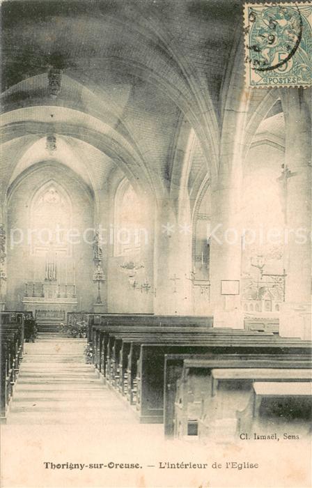 Thorigny-sur-Oreuse L'intérieur de l'Eglise