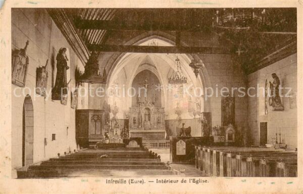 Intreville Intérieur de l'Eglise