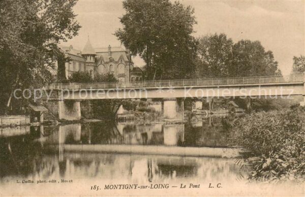 Montigny-sur-Loing Le pont