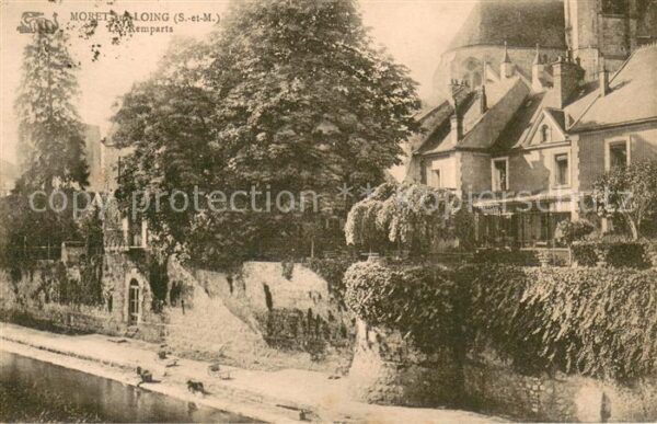 Moret-sur-Loing Les remparts