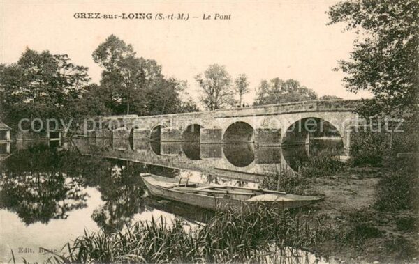 Grez-sur-Loing Le pont