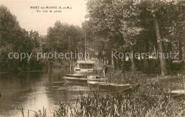 Mary-sur-Marne Un coin de pêche