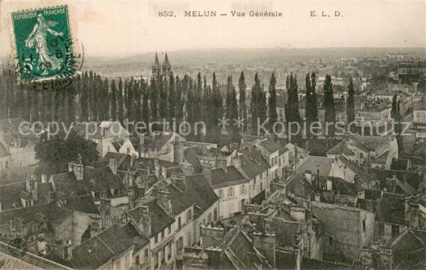 Melun Seine et Marne Vue Generale