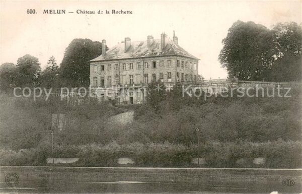 Melun Seine et Marne Chateau de la Rochette Schloss