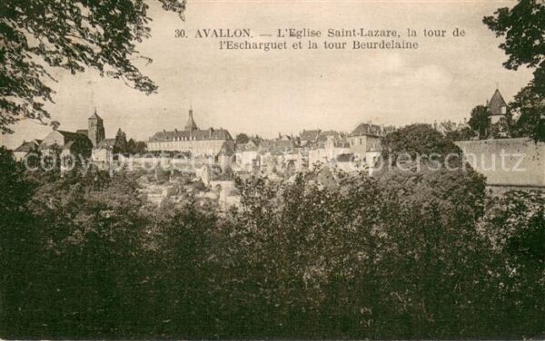 Avallon Eglise Saint Lazare Tour de l'Eschargue