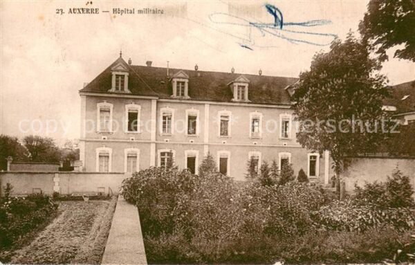 Auxerre Hôpital militaire