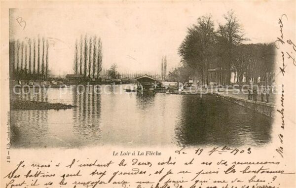 La Fleche Vue sur le Loir