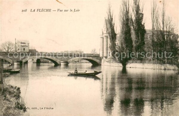 La Fleche Vue sur le Loir