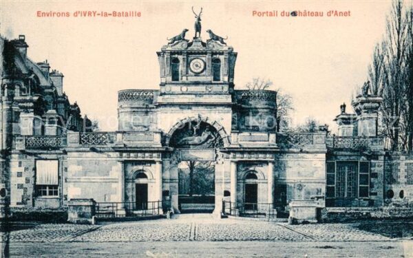 Ivry-la-Bataille Portail du Chateau d_Anet