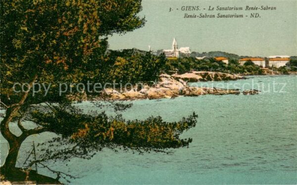 Giens Var Sanatorium Renée Sabran Côte d_Azur