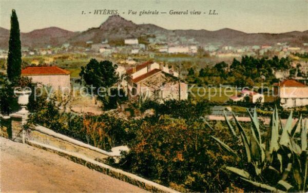 Hyeres les Palmiers Vue Generale