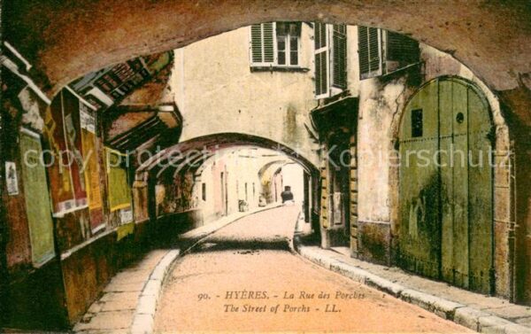 Hyeres les Palmiers Rue des Porches