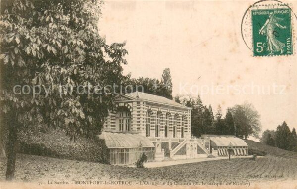 Montfort le Rotrou Orangerie du Chateau