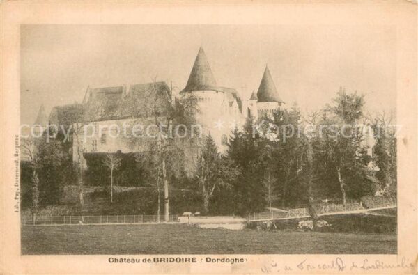 Ribagnac Chateau de Bridoire Schloss
