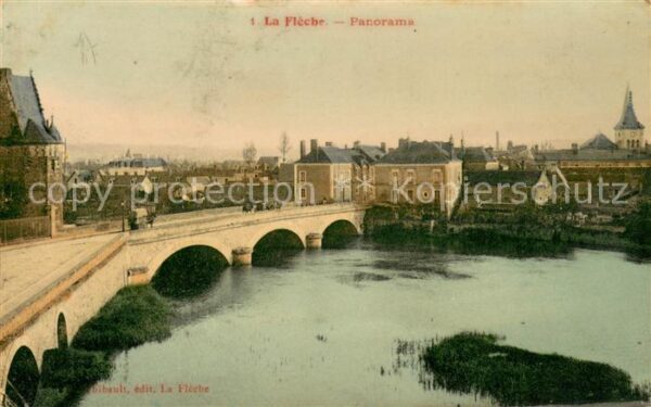 La Fleche Panorama Pont