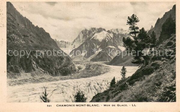 Chamonix Meeres Eis
