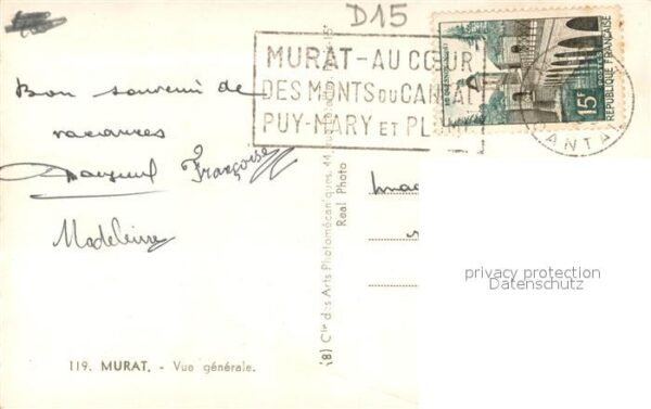 Murat Cantal Vue generale – Bild 2