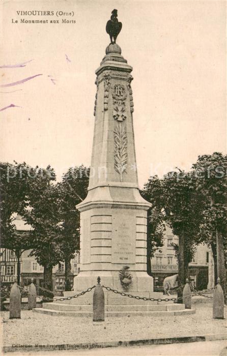 Vimoutiers Le Monument aux Morts