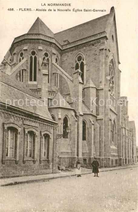Flers Orne Abside de la Nouvelle Eglise Saint Germ