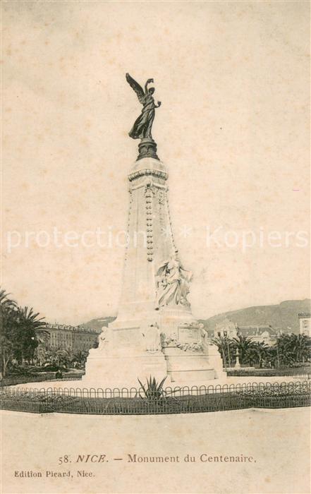 Nice Alpes Maritimes Monument du Centenaire