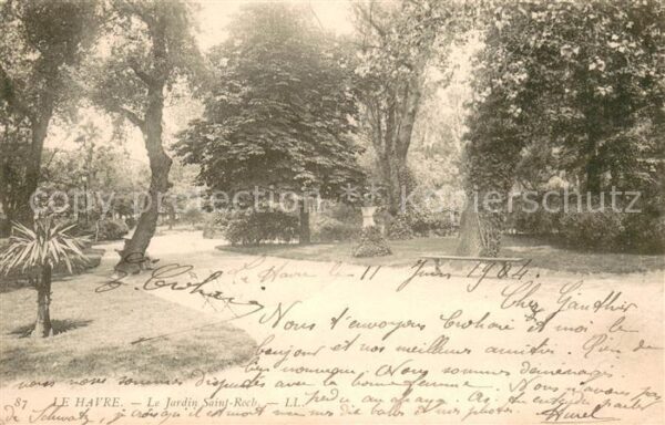 Le Havre Le Jardin Saint Roch