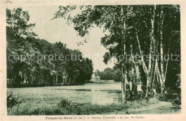 Forges-les-Eaux Station Thermale Le Lac du Casino