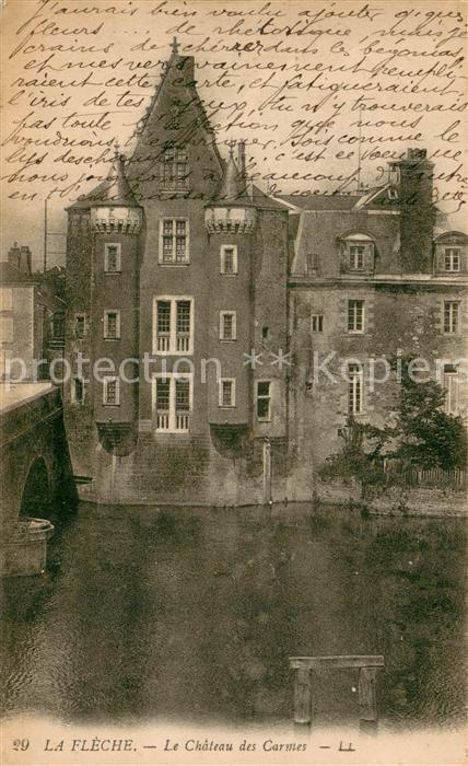 La Fleche Le Chateau des Carmes