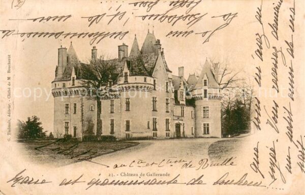 Bazouges-sur-le-Loir Chateau de Gallerande